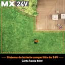 Lawnmaster OcuMow®16 Robots cortacéspedes eléctrico para Jardines de 80 m² Pendiente de 35% con batería de Iones de Litio MX 24V 2Ah y Cargador rápido - 5