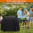 Cubierta para barbacoa Weber Spirit 300 Serie Heavy Duty & Impermeable, PU para E310, E315, E330 y Chicago 3/3R Turbo/Brooklyn Next 3 - 7