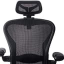 MingYi.office New Headrest for Herman Miller Classic and Remastered Aeron Office Chair Black/Graphite Headrest Only - Chair Not Included (for Classic Aeron) - 2