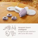 Philips Lumea 8000 Series, dispositivo di epilazione IPL, alternativa ai dispositivi di epilazione laser, con tecnologia SenseIQ, 4 accessori per corpo, rifinitore a penna Satin Compact, BRI949/00 - 6