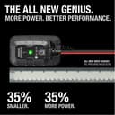 NOCO GENIUS1: 1A 6V/12V Smart Battery Charger – Automatic Maintainer, Trickle Charger & Desulfator with Overcharge Protection & Temperature Compensation – For Lead-Acid & Lithium Batteries - 2