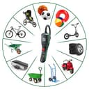 Bosch elektrische Fahrradpumpe/Luftpumpe/Mini Kompressor EasyPump (3,0 Ah Akku, 3,6 Volt, Autostop-Funktion, 150 PSI, 10,3 bar, LED, über USB-C® wiederaufladbar, im Karton) - 8