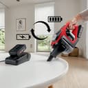 Bosch Akku-Staubsauger Unlimited Gen2 Serie 8 ProAnimal BCS8224PET, Tierhaar-Staubsauger, beutellos, bis 65 Min Laufzeit, mit Wechselakku, Schnellladegerät, Hygiene-Filter, Tierhaar-Bürstenrolle, rot - 16