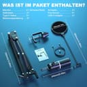 aokeo Mikrofon PC mit Mikrofonarm,AK-10 USB/XLR Dynamisches Gaming Mikrofon für Podcast,Streaming mit RGB-Beleuchtung,Lautstärkeregler,Stummschalttaste und Rauschunterdrückung (Weiß) - 7