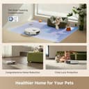 dreame L10s Ultra Gen 3 Robot Vacuum and Mop with 25,000Pa Suction, Extendable Side Brush, 100-Day Auto-Empty, Auto Water Tank Refiling, 10.5mm Mop Lifting, and Voice & App Control - 9