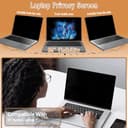 Hinnwer Filtro Schermo Privacy per 15 Pollici Surface Laptop 7, Rimovibile, Anti Luce Blu, Anti-Spia, Filtro Privacy Magnetico Ultrathin per Computer Portatili per Surface Laptop 15” - 2