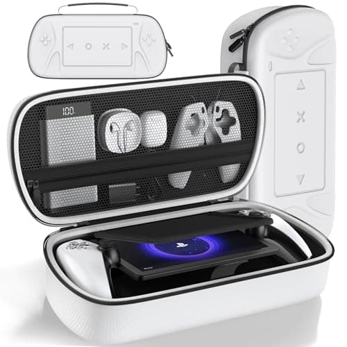 Tokluck Tasche für PlayStation Portal Remote Player, Harte Tragetasche für PlayStation Portal Zubehör, Reisetasche Hülle Aufbewahrungstasche für PS Portal Zubehör