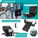 TELEPROMPTER PAD iLight PRO 14" Teleprompter iPad Tablet - Kit Teleprompter für Video mit Fernbedienung, APP & Koffer, Beam Splitter Prompter Autocue DSLR, iPhone, APP für Apple Android Windows Mac - 7