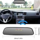 MASO, radar wireless per retromarcia auto con kit 4 sensori, sensore di parcheggio retromarcia auto con sistema radar sensibile, radar wireless per retromarcia auto DC 12V 0,3-2,0m/11,81-78,74in, Nero - 6