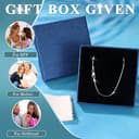 CASSIECA Cadena De 925 Plata Mujer Collar 0.9mm Collar Cadena Serpiente Collar Plata Mujer Joyas De Mujer 46cm - 7