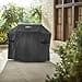 Weber Copertura per BBQ premium per serie Spirit & Spirit II 300, traspirante, resistente ai raggi UV e all'acqua, con chiusura in velcro per fissaggio - Nero (7183) - 3
