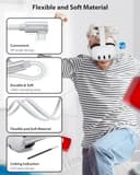 Stouchi Long VR Link Cable 5M Compatible with Meta Oculus Quest 3 Quest 2 PICO 4 USB 3.0 to USB C Data Cable White - 6