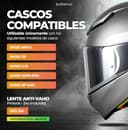 Everalo Visera compatible con Shoei Nxr 2 - Z8 - Xspr Pro - X15 - Cwr F2 (Cromo Espejo) - 2