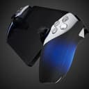 PlayVital Juego Premium de Grips Antideslizantes para PS Portal - Pegatinas para Empuñaduras con Calcomanías de Gatillos y Botones, Agarre Mejorado, Skin Diseño Hexagonal Diamante - Negro - 5