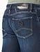 Armani Exchange Mens Skinny Stretch Denim Medium Dark Washed Color Casual Pants, Indigo denim - 3