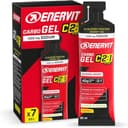 Enervit Carbo Gel C2:1PRO con Sodio, Gel Energético con 40g Carbohidratos, Actividades de Alta Intensidad, +50% Carbohidratos Absorbidos, Sabor Lima, Sin Gluten, Alta Digestibilidad, 7 Pack de 60ml - 1
