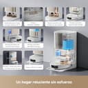 DREAME L50 Pro Ultra Robot Aspirador y Fregasuelos, 19500 Pa, Autolimpieza de la Mopa, Detección de Obstáculos Inteligente, Limpieza con Agua Caliente a 75°, Robot Aspitador con Cámara para Mascotas - 5