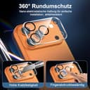 NEW'C 2 X Panzer Schutz Glas für iPhone 17 Pro (6,3 Zoll) und 2 X Kamera Panzer Schutz Glas Kameraschutz für iPhone 17 Pro (6,3 Zoll) -Einfaches Installationswerkzeug enthalten- kratzfest - 4