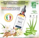 60ml. Bio Sérum Facial con Triple Ácido Hialurónico Puro, Agentes Antiarrugas, Antiojeras, Antiedad. Serum Vitamina C Para la Cara,Hidratante,Orgánico,Vegano. También Ideal Como Crema Contorno de Ojos - 6