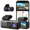 BOTSLAB Dash Cam Auto 4K+1080P con GPS e WiFi, Telecamera Auto Fronte/Retro SD 64GB inclusa, ADAS, Visione Notturna, Grandangolo 170°WDR, IPS da 2,45",Registrazione in Loop, Parcheggio 24 (G980H) - 1