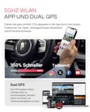 VANTRUE E1 Pro 4K HDR STARVIS 2 Dashcam Auto vorne, 5Ghz WLAN Mini Dash Cam mit CPL, GPS Sprachbefehle, 15Sek. Puffer Parküberwachung, Prima Nachtsicht, 1.54 Zoll 160°Versteckte Autokamera, max. 1TB - 5