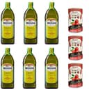 6x Monini Extra Natives Olivenöl 1L nativ olio extravergine di oliva Classico + Italian Gourmet 100% italienische geschälte Tomaten dosen 3x 400g - 1