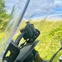 Soporte de navegación para motocicleta Garmin Zumo XT, XT2, patrón AMPS | 'Pancake' | 12 mm - 3