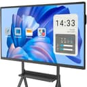 YCKJNB 55 Pulgadas 4K Pizarra Digital Interactiva, UHD Whiteboard Electrónica, 8GB RAM, 128GB ROM, Ultra Alta Definición Integrada Cámara, Micrófono, Soporta WiFi,Bluetooth,HDMI - 1