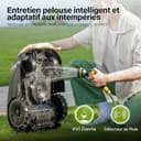 SUNTEK Robot cortacésped inalámbrico periférico – Robot recortadora IA + visión para 250 m², tecnología IA cámara, pendiente hasta 35°, estanqueidad IPX5, cartografía automática, multizonas, control - 9