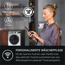 AEG WiFi Wärmepumpentrockner 9 kg, Serie 9000 AbsoluteCarePlus: Daunentrocknung, Punktgenaue Trocknung mit 3D-Scan Restfeuchteermittlung, Energiekl. B, Energiesparend, Trommelbeleuchtung, TR9W75790 - 3