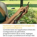 STIGA A 8 Robot Tosaerba Autonomo, AGS & GPS-RTK, 4 Zone, Fino a 800 m² – Navigazione Wireless Senza Fili, Controllo Tramite App STIGA.GO – Per Giardini Residenziali - 7