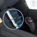 Maxi-Cosi Mica Pro Eco Seggiolino Auto Isofix Girevole 360° Per Bambini 0-4 Anni (40-105 Cm), ClimaFlow, Protezione dagli impatti laterali G-CELL, Omologato I-Size R129, Authentic Graphite - 4