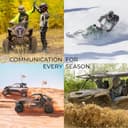 Cardo PACKTALK Edge Geländefahrzeuge, Schneemobil, Side x Side, ATV-Kommunikation für jedes Gelände (Duo) - 2