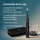 Philips Sonicare DiamondClean Smart 9400, cepillo dental eléctrico, sónico con aplicación, sensor de presión, detección de cabezal de cepillado, negro, modelo HX9917/89 - 10