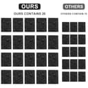 20 Pezzi Filtri di Ricambio per Fontanelle per Animali Domestici, Filtro Acqua per Gatti Filtri in Schiuma Sostituiti per PETKIT Eversweet 3 Pro/PETKIT Eversweet Solo 2/PETKIT EversweetSolo SE - 2