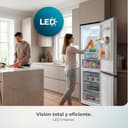 Cecotec Frigorífico Combi Total No Frost de 322L Bolero CoolMarket Combi 322i WD Inox E. 185,5 cm de Alto, 59,5 cm de Ancho, Clase E, Tecnología Multi Airflow, HumidityFlex HUB, LED Interior, Inox - 12