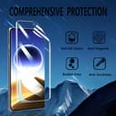 Yiunssy 2+2 Stück Schutzfolie für OPPO Find X7/X7 Ultra Panzerfolie und Kamera Panzer Schutz Glas,Blasenfreie Weich/Anti- Kratzer/HD TPU Displayschutz/Kamera Schutzglas für OPPO Find X7/X7 Ultra - 2