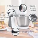 Bosch MUM5 Impastatrice Planetaria Robot Da Cucina Multifunzione, 900 W, 7 Velocità, Grigio - 3