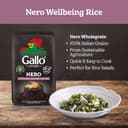 Riso Gallo Nero, Vegan Black Wholegrain Rice, Premium Gourmet Quality with Rich & Nutritious Whole Grain, 500 g (Pack of 1) - 2
