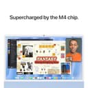 Apple iMac All-in-One Desktop Computer with M4 chip with 8-core CPU and 8-core GPU: Built for Apple Intelligence, 24-inch Retina Display, 16GB Unified Memory, 256GB SSD Storage; Blue - 4