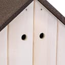 Ferplast KOYA FSC Wooden Dog House - Opening Roof, Sloping, Waterproof & Anti-UV Resin Treatment - Ventilation Grille - Insulating Feet - Finished Door - L, 63.5 x 91.5 xh 78 cm - 4