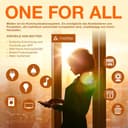 OSRAM SMART+ Matter LED lamp, Compatible with Google, Alexa, Apple, White Frosted Look, 9W, 806lm, E27 Base, Color Light and White Light, app or Voice Control, Life of up to 20,000 Hours - 6