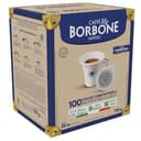 Caffé Borbone 4 x 50 Kaffee-Pads 44 mm: 50 Schwarz, 50 Blau, 50 Rot, 50 Gold - 4