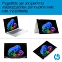 HP OmniBook X Flip NG AI PC x360 | ClipperX 25C1 | Ultra 7-258V (8C) 47 NPU TOPs | 32GB LPDDR5X 8533 on-board | 1TB PCIe Gen4 Value | Intel Arc 140V GPU | Glacier Silver AI logo - 5MP IR PVCY ST - 7