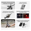 Xiaomi Portable Electric Air Compressor 2 Pro, Batería 2500 mAh, 5 Modos, 150 PSI, Apagado Automático, Pantalla Digital & Luz LED, USB‑C – Ideal para Coche, Bicicleta, Moto, Patinete & Balones - 2