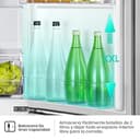 Hisense RB343D4CDE - Frigorífico Combi Cíclico, 269L, Class E, Ancho 55cm x Alto 180cm, Puerta Reversible, Apertura de Puertas 90º, Iluminación Led, Cajón Frutas y Verduras, Gran Capacidad, Inox - 7