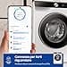 Samsung Lavatrice AI Control WW10FG6U34LK/U3, 10 Kg, AI Energy Mode, AI Ecobubble, Carica Frontale, Corpo: Bianco, Oblò e Display: Nero, 60l x 85h x 55p cm - 5