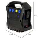 MICHELIN Compressore gonfiatore senza filo ricaricabile digitale portatile 6,9bar 100psi - 7