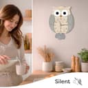 DEKORI | Orologio da Cucina | Nessun Ticchettio Preciso e Silenzioso | Orologio da Parete Moderni | Orologio Legno | Originale - 2