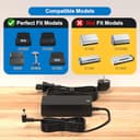 Adattatore di alimentazione 16 V per Fujitsu iX1600 iX1400 iX500 iX1500 SV600 S510 Caricabatterie ScanSnap per Canon Pixma iP90 iP100 iP110 iP90v Cavo di ricarica per stampante a getto d'inchiostro - 3